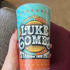 Luke Combs Stadium Tour 2022 Souvenir Cup CO, WA, GA